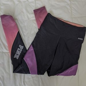 PINK Victoria's Secret Pants & Jumpsuits - PINK mesh athletic full length leggings PINK Victoria's Secret Pants & Jumpsuits - PINK mesh athletic full length leggings